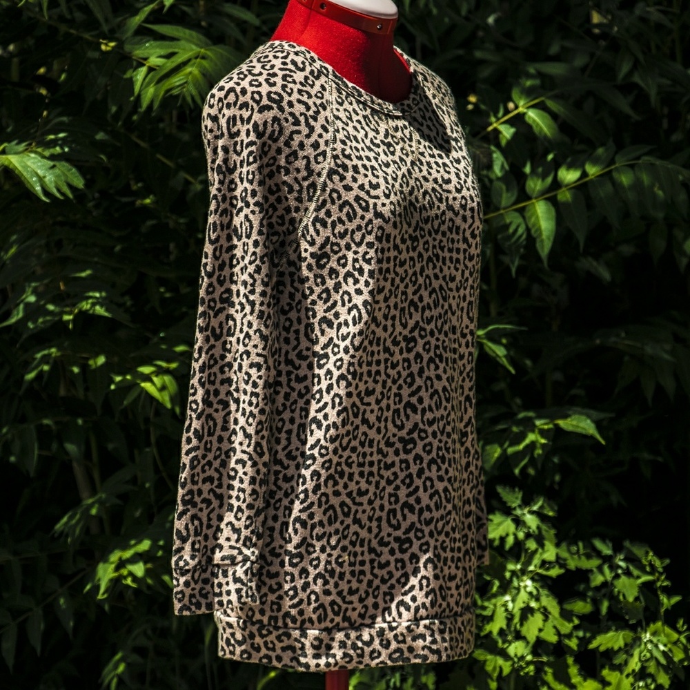 Obey leopard sweatshirt - Picture 5 of 6